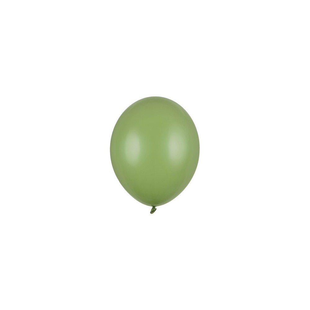 100 Ballons Strong 12 cm - Pastel Rosemary Green