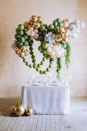 100 Ballons Strong 12 cm - Pastel Rosemary Green
