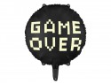 Ballon mylar Game over - noir