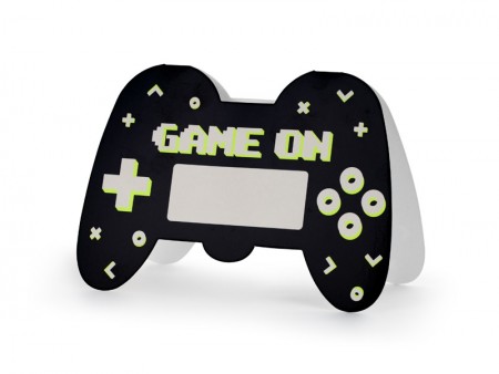 6 Invitations Manette de jeu