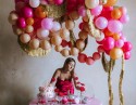20 Ballons à Relier - 33 cm - rose clair