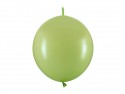 20 Ballons à Relier - 33 cm - vert olive