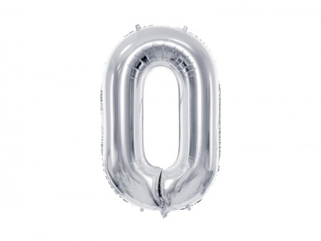 Ballon mylar Chiffre ''0''...
