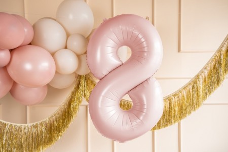 Ballon mylar Chiffre ''8''...