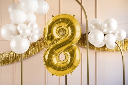 Ballon mylar Chiffre ''8''...