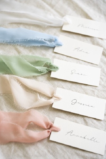 3 Ruban mousseline - bleu -...