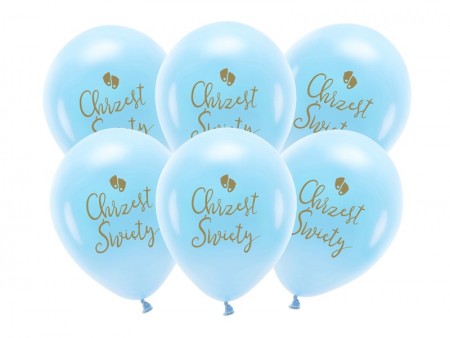 6 Ballons Eco 33 cm -...