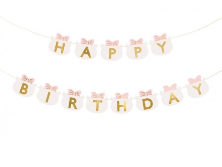 Bannière Happy Birthday chat