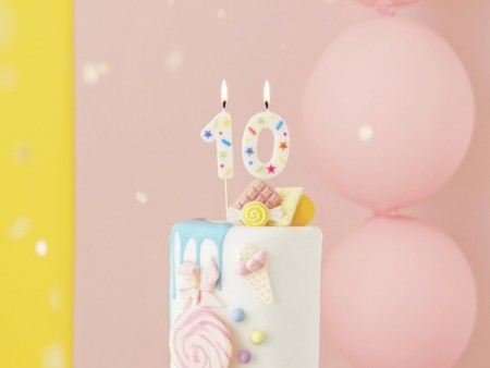 Bougie Chiffre '0'-...