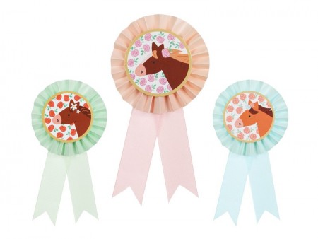 3 Rosettes - cheval