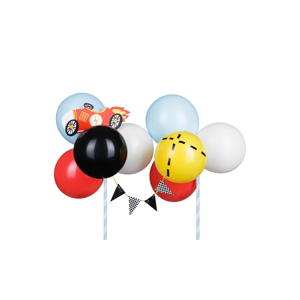 Cake topper gâteau ballon Voiture