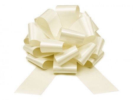 Nœud décoratif DIY - blanc...