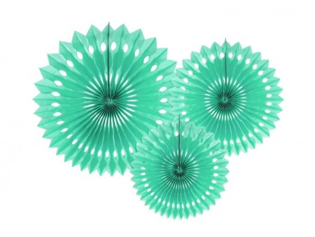 3 Rosettes décoratives -...