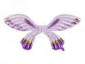 Ballon mylar Ailes de Papillon - violet mat