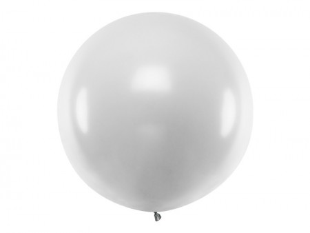 Ballon rond 1 m - Neige...