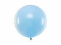 Ballon rond 60 cm - bleu pastel