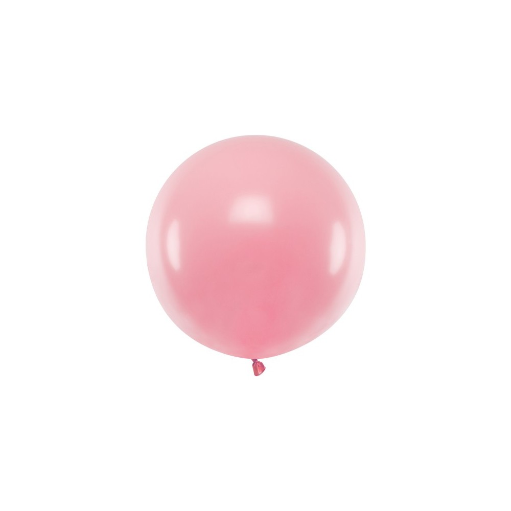 Ballon rond 60 cm - Bébé rose pastel