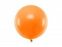 Ballon rond 60 cm - Pastel mandarine Orange