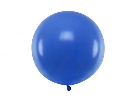 Ballon rond 60 cm - bleu...