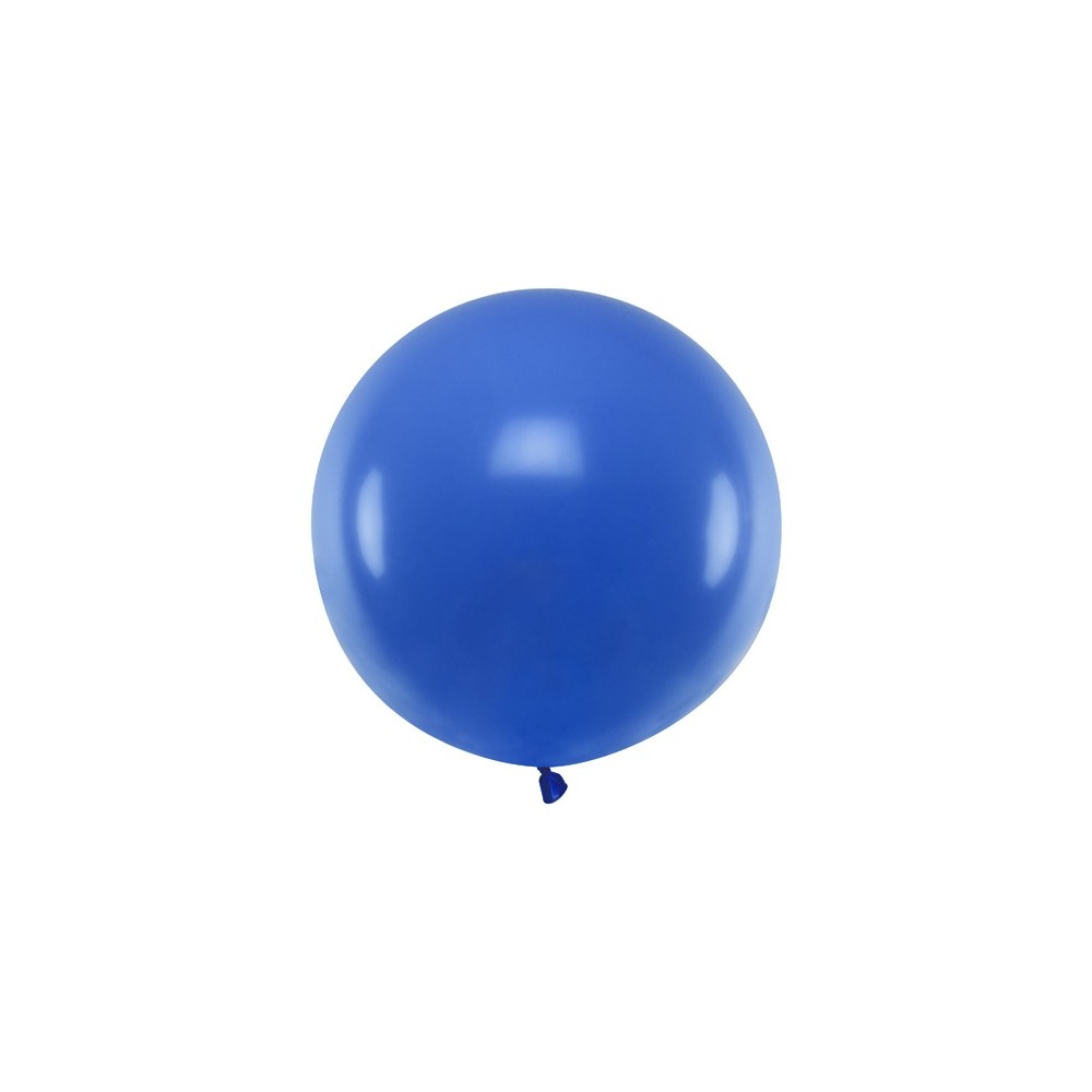 Ballon rond 60 cm - bleu pastel