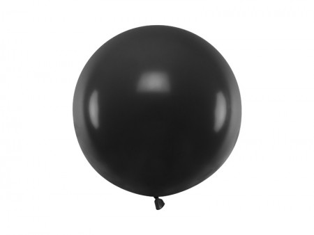 Ballon rond 60 cm - Noir...