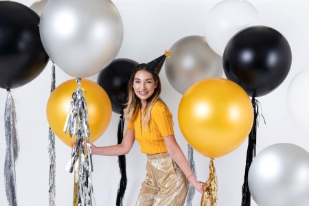 Ballon rond 60 cm - Or...