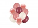 10 Ensemble de ballons en latex - mix rose