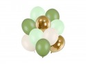 10 Ensemble de ballons en latex - mix vert