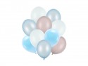 10 Ensemble de ballons en latex - mix bleu
