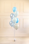 10 Ensemble de ballons en latex - mix bleu
