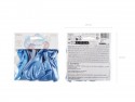 10 Ensemble de ballons en latex - mix bleu