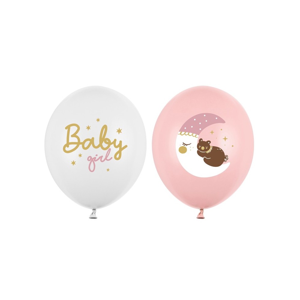 50 Ballons 30 cm - Bébé fille