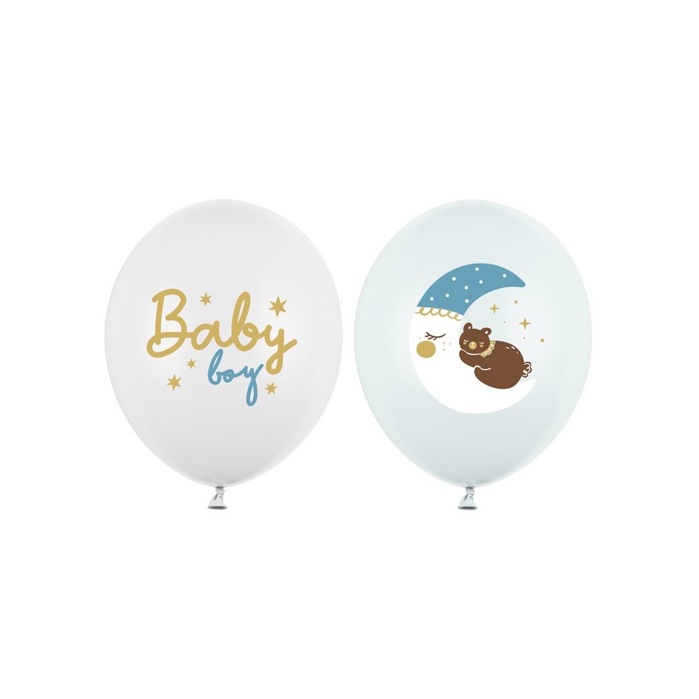 50 Ballons 30 cm - Bébé garçon