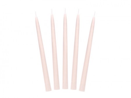 10 Bougie cierge mat- nude...