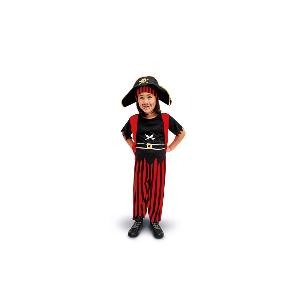 Costume de pirate -taille 96-116 cm