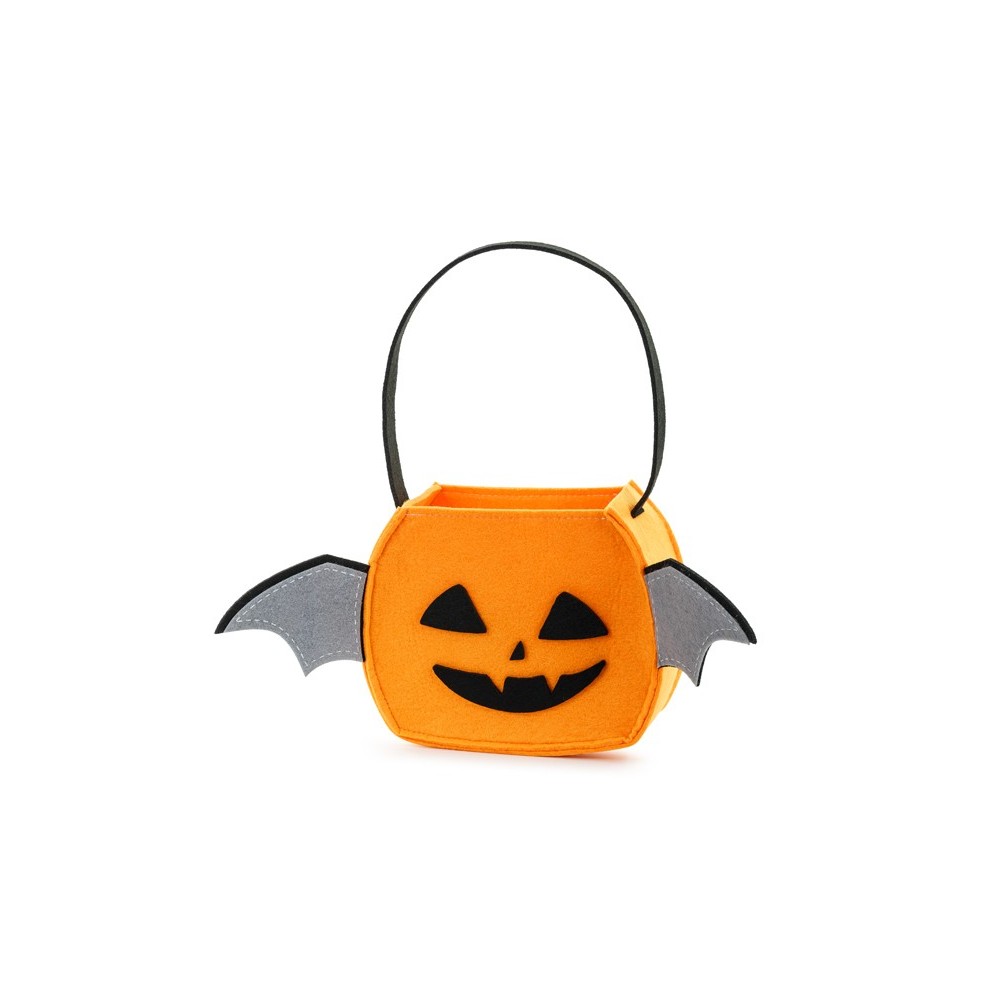 Sac Halloween Citrouille - orange