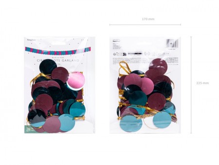 Guirlande métallique -...