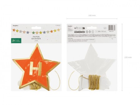 Bannière "Happy Birthday" -...