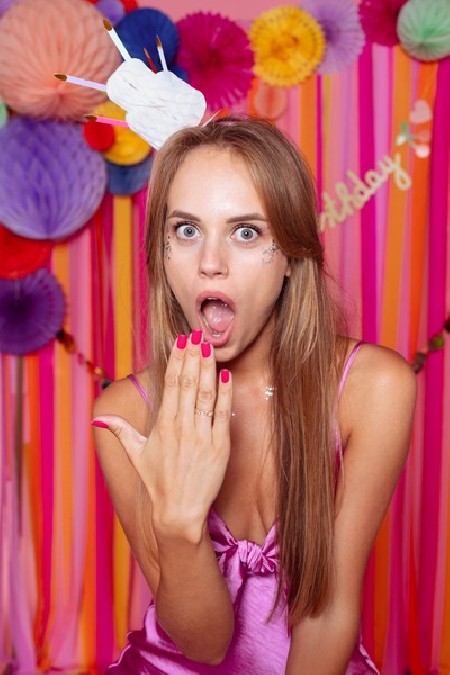 Serre-tête Gâteau avec bougies