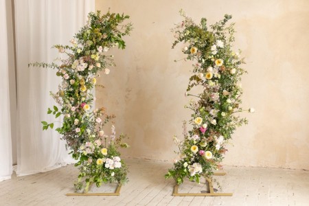 Support avec 2 Arcs Semi...