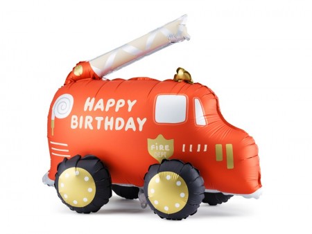 Ballon mylar Camion de pompier