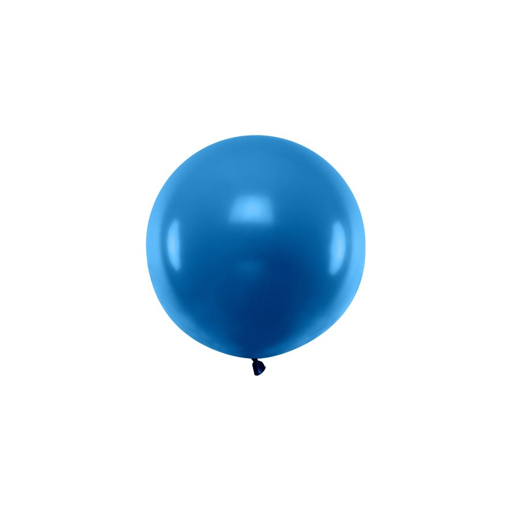 Ballon rond 60cm - bleu Marine Pastel