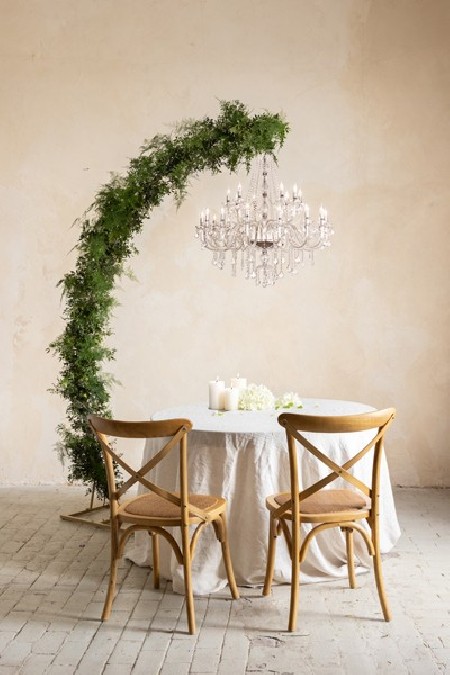 Support de lustre en métal...