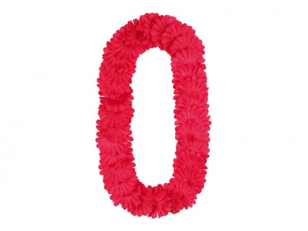 Collier hawaïen - rose foncé