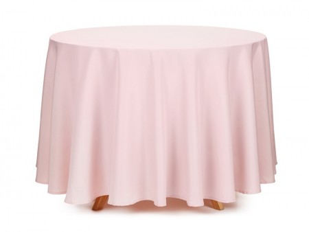 Nappe rose pâle - 230cm