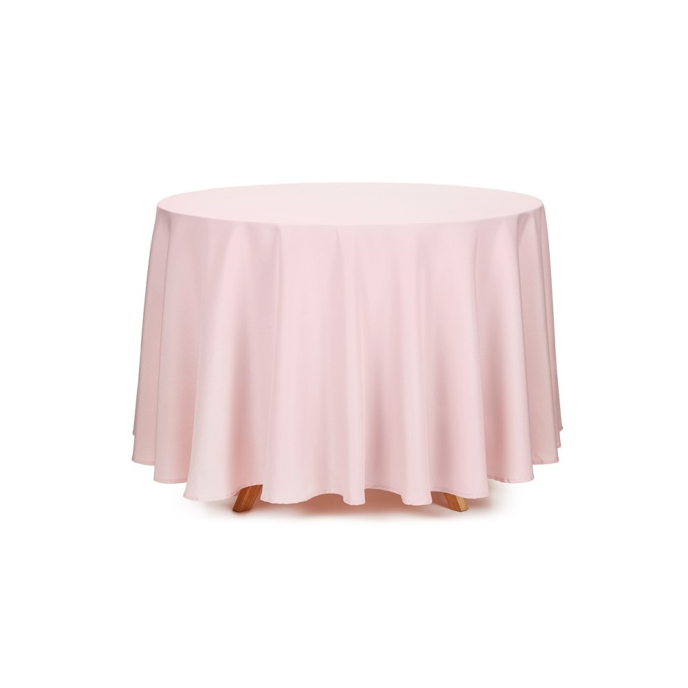 Nappe rose pâle - 230cm