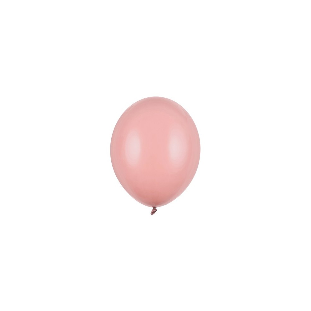 100 Ballons Strong 12 cm - vieux rose foncé pastel