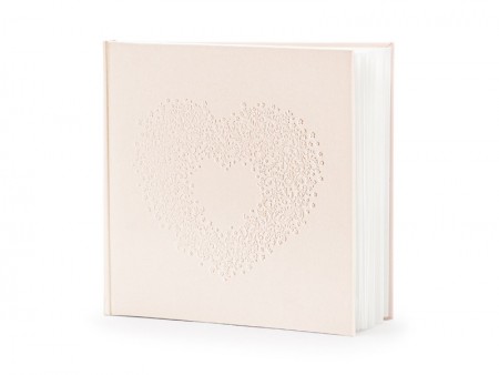 Livre d'invités - rose clair