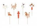7 Cake topper Chiens