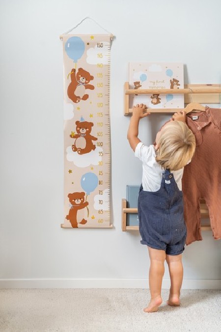 Toise murale - ours